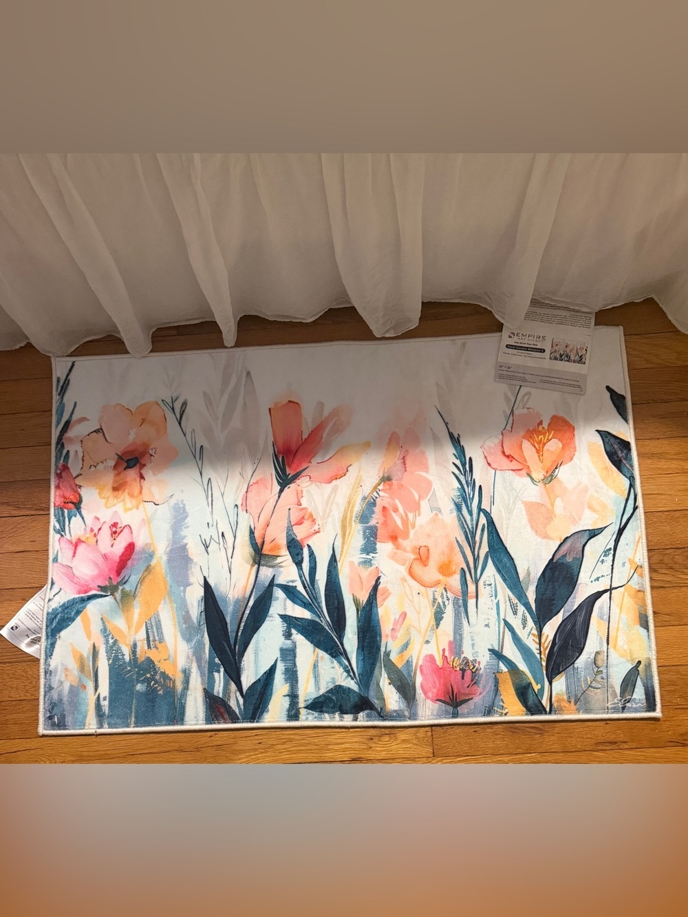 EMPRE Floral Garden Whispers Il rug by Elara Yasna 24X36